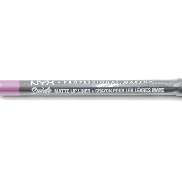 NYX Suede Matte Lip Liner Crayon Run The World SMLL15 .03 Oz New Factory Sealed - Picture 2 of 7
